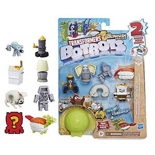 트랜스포머 Transformers Toys BotBots Series 5 Hibotchi Heats 8-Pack  Mystery 2-in-1 Collectible Figures! Kids Ages 5 and Up (Styles and Colors May Vary) by Hasbro