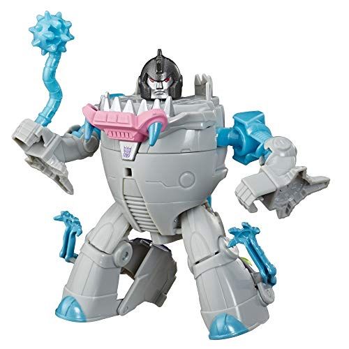 트랜스포머 Transformers Toys Cyberverse Action Attackers Warrior Class Gnaw Action Figure - Repeatable Mace Mash Action Attack - for Kids Ages 6 & Up, 5.4