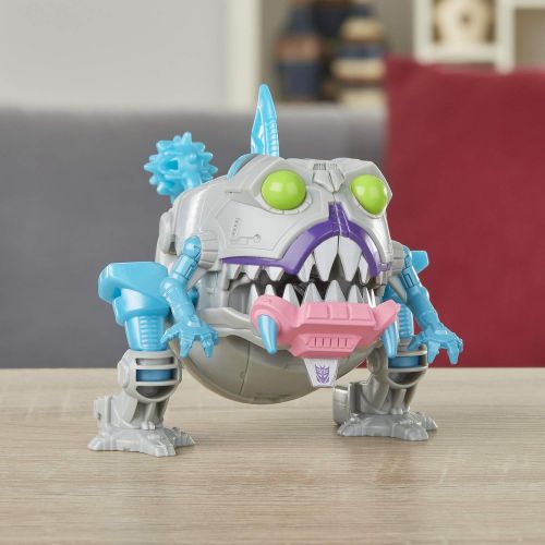 트랜스포머 Transformers Toys Cyberverse Action Attackers Warrior Class Gnaw Action Figure - Repeatable Mace Mash Action Attack - for Kids Ages 6 & Up, 5.4