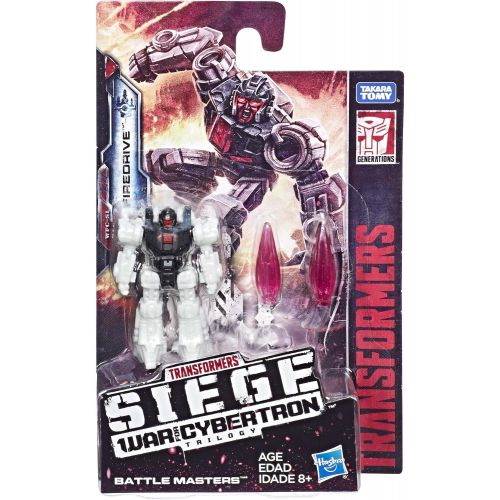 트랜스포머 Transformers Generations War for Cybertron: Siege Battle Masters WFC-S1 Firedrive Action Figure Toy