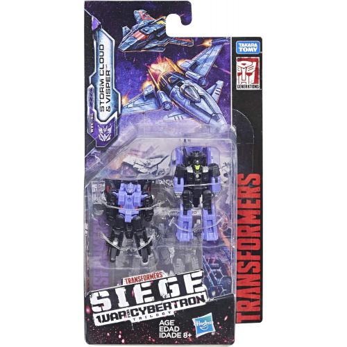 트랜스포머 Transformers Generations War for Cybertron: Siege Micromaster WFC-S5 Decepticon Air Strike Patrol 2-Pack Action Figure Toys