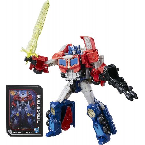 트랜스포머 Transformers Generations Titans Return Voyager Class Optimus Prime and Diac