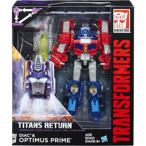 트랜스포머 Transformers Generations Titans Return Voyager Class Optimus Prime and Diac