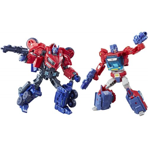 트랜스포머 Transformers Deluxe Class Optimus Prime Autobot Legacy 2-Pack (Amazon Exclusive)