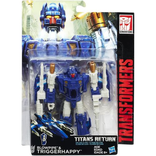 트랜스포머 Transformers Generations Titans Return Triggerhappy and Blowpipe