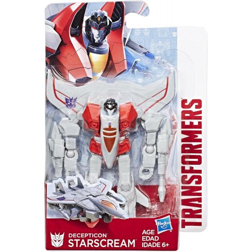 트랜스포머 Transformers Authentics Decepticon Starscream Action Figure, 4 Inches