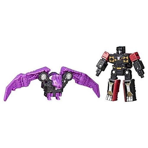 트랜스포머 Visit the Transformers Store Transformers Toys Generations War for Cybertron: Siege Micromaster WFC-S46 Soundwave Spy Patrol (2nd Unit) 2-Pack - Kids Ages 8 and Up, 1.5-inch