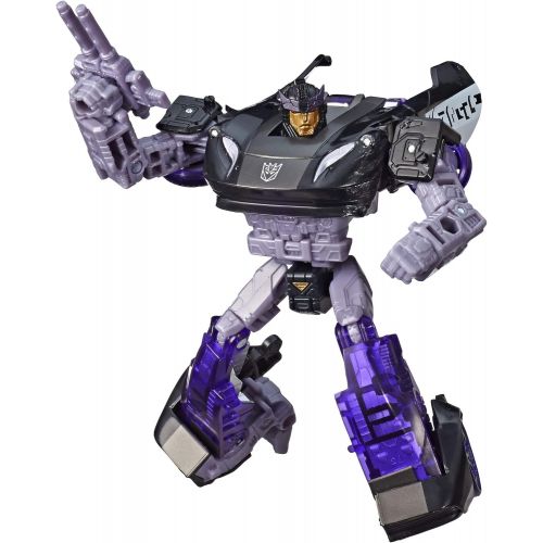 트랜스포머 Transformers Toys Generations War for Cybertron Deluxe WFC-S41 Barricade Figure - Siege Chapter - Adults and Kids Ages 8 and Up, 5.5-inch