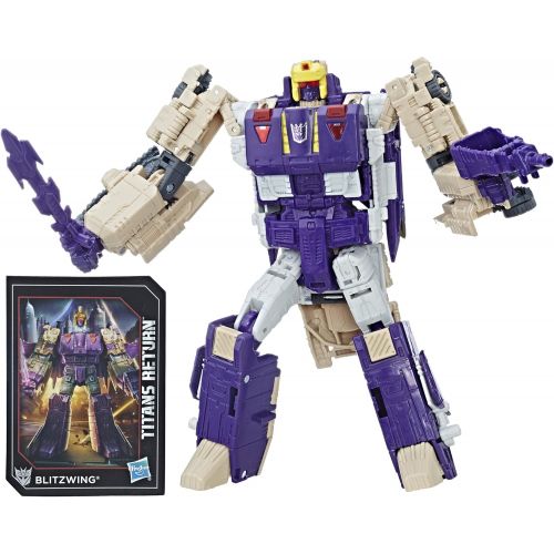 트랜스포머 Transformers Generations Titans Return Blitzwing and Decepticon Hazard