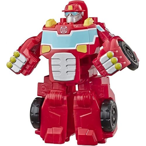 트랜스포머 Transformers Playskool Heroes Rescue Bots Academy Heatwave The Fire-Bot Converting Toy, 4.5 Action Figure, Toys for Kids Ages 3 & Up