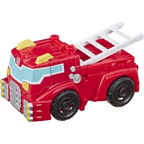 트랜스포머 Transformers Playskool Heroes Rescue Bots Academy Heatwave The Fire-Bot Converting Toy, 4.5 Action Figure, Toys for Kids Ages 3 & Up