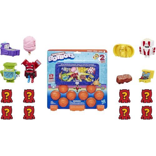 트랜스포머 Transformers Toys Botbots Arcade Renegades Surprise 16 Figures - Mystery 2-in-1 Figures - Kids Ages 5 & Up (Styles & Colors May Vary) by Hasbro