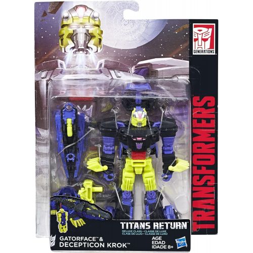 트랜스포머 Transformers Generations Titans Return Decepticon Krok and Gatorface