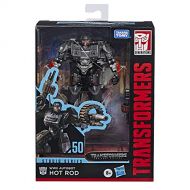 Transformers Toys Studio Series 50 Deluxe The Last Knight Movie WWII Autobot Hot Rod Action Figure - Ages 8 & Up, 4.5