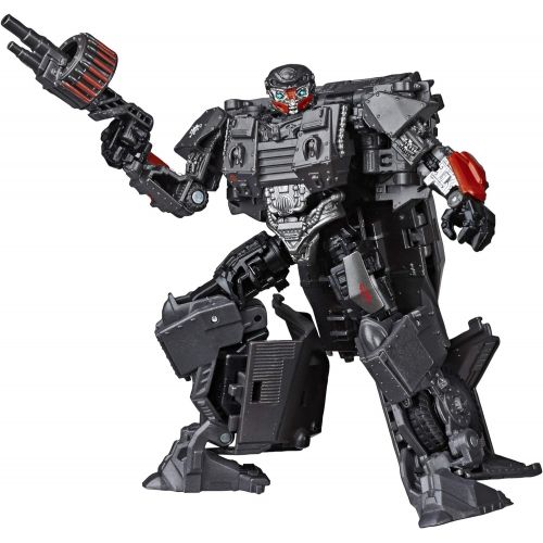 트랜스포머 Transformers Toys Studio Series 50 Deluxe The Last Knight Movie WWII Autobot Hot Rod Action Figure - Ages 8 & Up, 4.5