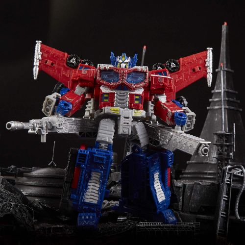 트랜스포머 Transformers Toys, Siege war for cyberton trilogy Generations War Optimus Prime Action Figure - age 8+
