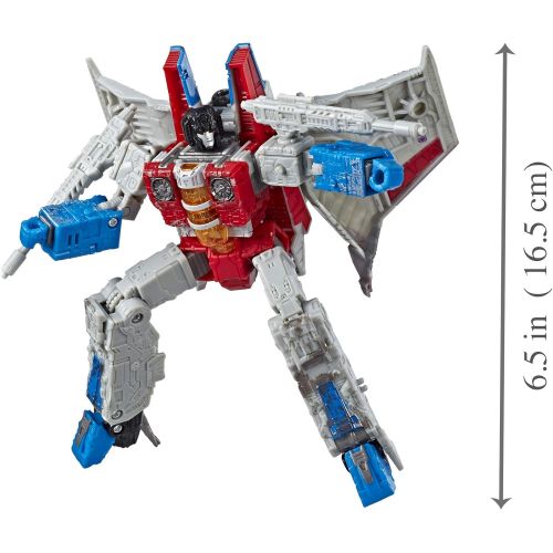 트랜스포머 Transformers Toys Generations War for Cybertron Voyager Wfc-S24 Starscream Action Figure - Siege Chapter - Adults & Kids Ages 8 & Up, 7