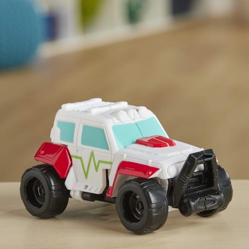 트랜스포머 Transformers Playskool Heroes Rescue Bots Academy Medix The Doc-Bot Converting Toy, 4.5 Action Figure, Toys for Kids Ages 3 & Up