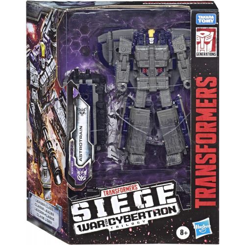 트랜스포머 Transformers Toys Generations War for Cybertron Leader Wfc-S51 Astrotrain Triple Changer Action Figure - Kids Ages 8 & Up, 7