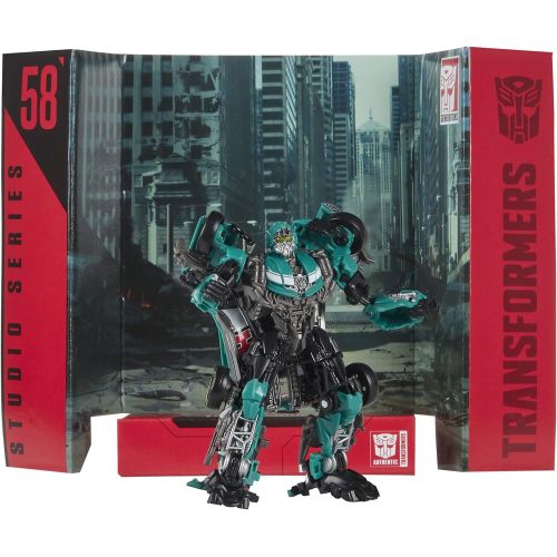 트랜스포머 Transformers Toys Studio Series 58 Deluxe Class Dark of The Moon Movie Roadbuster Action Figure  Adults and Kids Ages 8 and Up, 4.5-inch