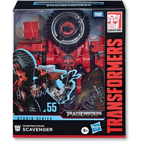 트랜스포머 Transformers Toys Studio Series 55 Leader Class Revenge of The Fallen Constructicon Scavenger Action Figure - Kids Ages 8 & Up, 8.5