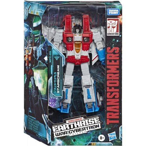 트랜스포머 Transformers Toys Generations War for Cybertron: Earthrise Voyager WFC-E9 Starscream Action Figure - Kids Ages 8 and Up, 7-inch