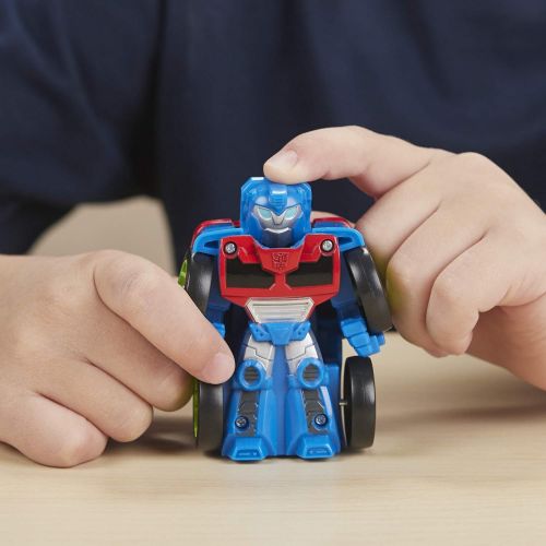 트랜스포머 Transformers Playskool Heroes Rescue Bots Academy Mini Bot Racers Converting Robot Toy 5-Pack, 2-Inch Collectible Toy Cars (Amazon Exclusive)