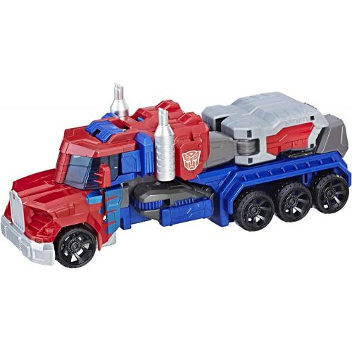 트랜스포머 Transformers Toys Heroic Optimus Prime Action Figure - Timeless Large-Scale Figure, Changes into Toy Truck - Toys for Kids 6 and Up, 11-inch(Amazon Exclusive)