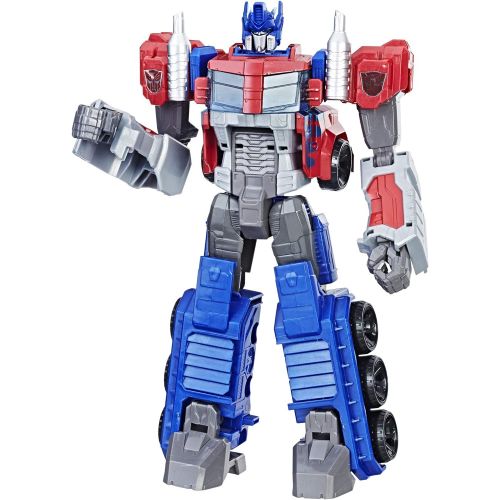 트랜스포머 Transformers Toys Heroic Optimus Prime Action Figure - Timeless Large-Scale Figure, Changes into Toy Truck - Toys for Kids 6 and Up, 11-inch(Amazon Exclusive)