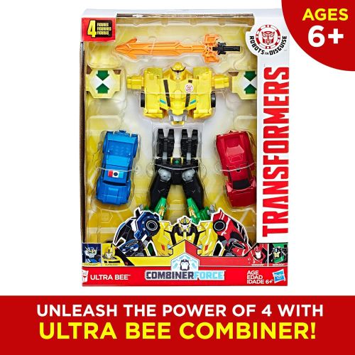트랜스포머 Transformers Toys Autobot Team Combiner Pack - 4 Figure Gift Set  Figures Combine into a Super Robot - Toys for Kids 6 and Up - 8.5 inch scale