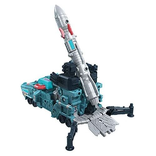 트랜스포머 Transformers Toys Generations War for Cybertron: Earthrise Leader WFC-E23 Doubledealer Triple Changer Action Figure - Kids Ages 8 and Up, 7-inch