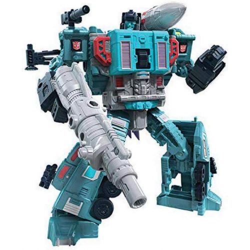 트랜스포머 Transformers Toys Generations War for Cybertron: Earthrise Leader WFC-E23 Doubledealer Triple Changer Action Figure - Kids Ages 8 and Up, 7-inch