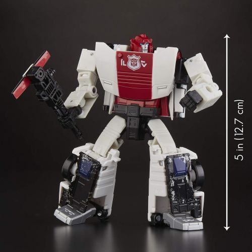 트랜스포머 Transformers Toys Generations War for Cybertron Deluxe Wfc-S35 Red Alert Action Figure - Siege Chapter - Adults & Kids Ages 8 & Up, 5