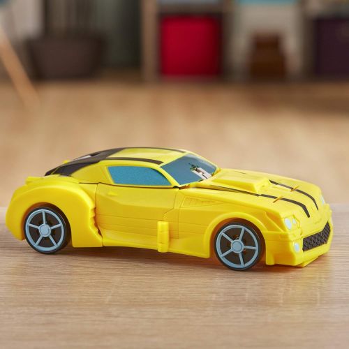 트랜스포머 Hasbro Transformers Toys Cyberverse Ultra Class Bumblebee Action Figure, Combines with Energon Armor to Power Up, For Kids Ages 6 and Up, 6.75-inch