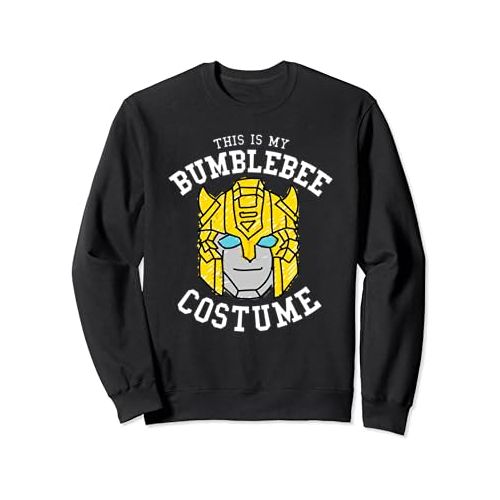 트랜스포머 할로윈 용품Transformers Halloween This Is My Bumblebee Costume Sweatshirt