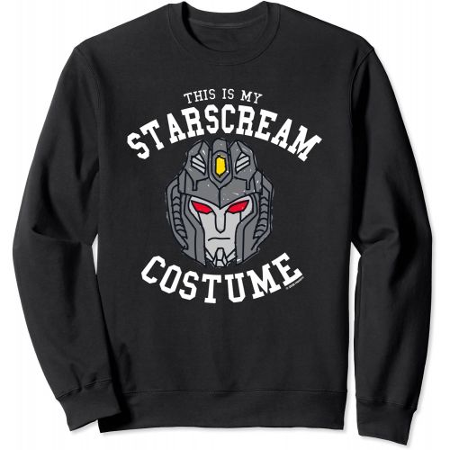 트랜스포머 할로윈 용품Transformers Halloween This Is My Starscream Costume Sweatshirt