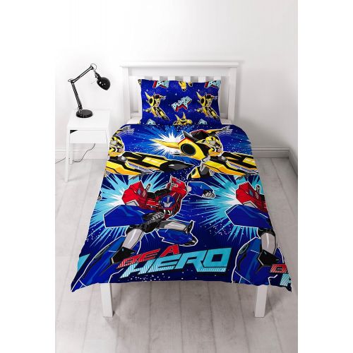 트랜스포머 Transformers Hero UK Single/US Twin Unfilled Duvet Cover and Pillowcase Set