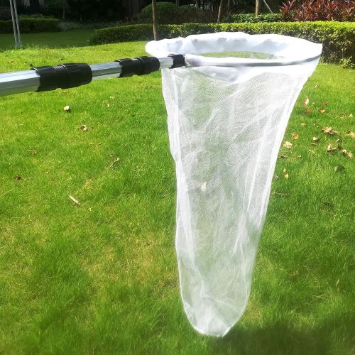  [아마존베스트]Trasfit Insect and Butterfly Net with 14 Ring, Fishing Net Handle Extends to 36 Inches for Adults & Kids