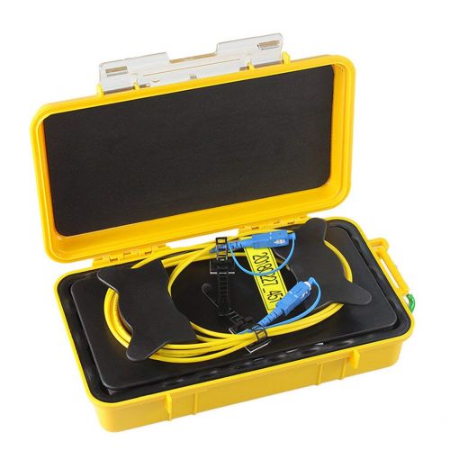  Traumer SC UPC Single Mode 9125um 13101550nm 500M OTDR Launch Cable Box Fiber Ring OTDR Launch Fiber Optic Cable