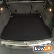 Travall Liner Compatible with Audi Q5 (2008-2016) Also for Audi SQ5 (2012-2017) TBM1047 - All-Weather Black Rubber Trunk Mat Liner