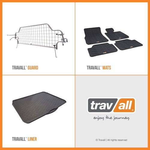  Travall Liner Compatible with Audi Q5 (2008-2016) Also for Audi SQ5 (2012-2017) TBM1047 - All-Weather Black Rubber Trunk Mat Liner