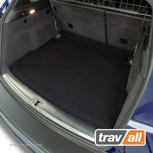  Travall Liner Compatible with Audi Q5 (2008-2016) Also for Audi SQ5 (2012-2017) TBM1047 - All-Weather Black Rubber Trunk Mat Liner