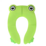 [아마존베스트]TRAVEL AID Travel AID Folding Portable Potty Training Toilet Seat Cover Liner, Portable Reusable with Non-Slip...