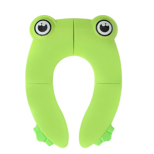  [아마존베스트]TRAVEL AID Travel AID Folding Portable Potty Training Toilet Seat Cover Liner, Portable Reusable with Non-Slip...