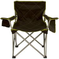 TravelChair Big Kahuna Chair, Supersized Camping Chair, 800lb Capacity, Brown/Lime, One Size (599)