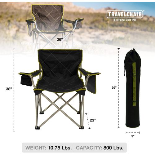  TravelChair Big Kahuna Chair, Supersized Camping Chair, 800lb Capacity캠핑 의자