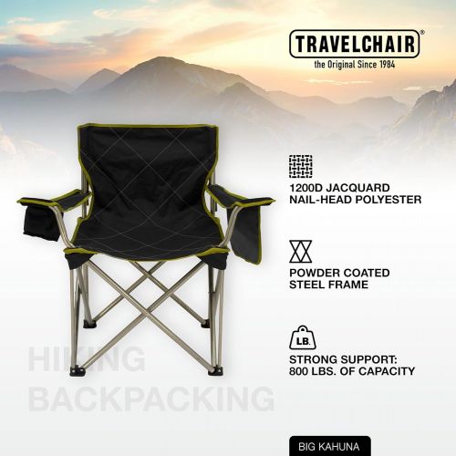  TravelChair Big Kahuna Chair, Supersized Camping Chair, 800lb Capacity캠핑 의자