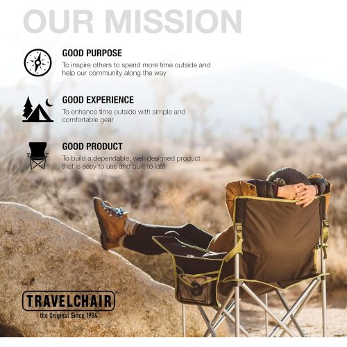  TravelChair Big Kahuna Chair, Supersized Camping Chair, 800lb Capacity캠핑 의자