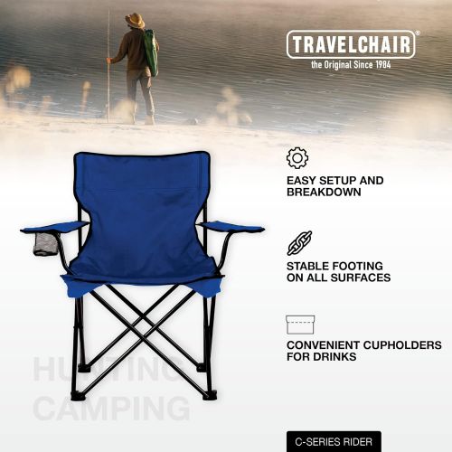  TravelChair C-Series Rider Chair, Foldable and Portable Camping Chair캠핑 의자