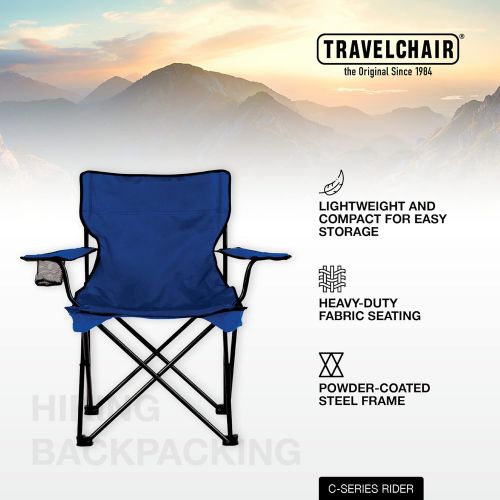  TravelChair C-Series Rider Chair, Foldable and Portable Camping Chair캠핑 의자